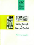 Elementary Perspectives 1: Teaching Concepts of Peace and Conflict (EPERS1)