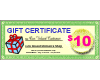 Gift Certificate - $10.00 - Click Image to Close